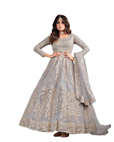 Gulaboo Present Aashirwad 8356 Anarkali Heavy  Embroidery Long Suit