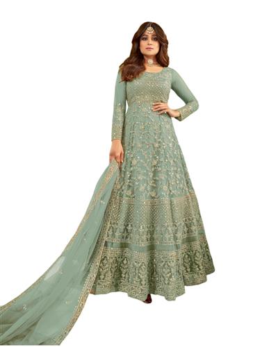 Gulaboo Present Aashirwad 8397 Anarkali Heavy Embroidery Long Suit
