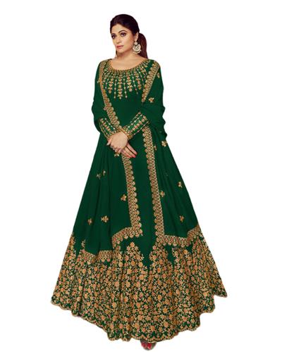 Gulaboo Present Aashirwad 8229 Anarkali Heavy  Embroidery Long Suit