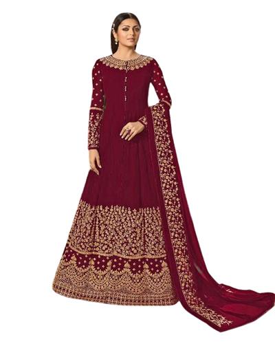 Gulaboo Present Lt 3803  Heavy Embroidery Designer Long Anarkali Suit