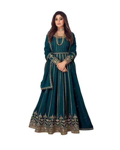 Gulaboo Present Aashirwad 8545 Anarkali Heavy Embroidery Suit