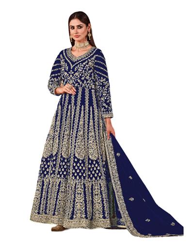 Gulaboo Present Dani 2701 Heavy Embroidery Anarkali  Designer Suit