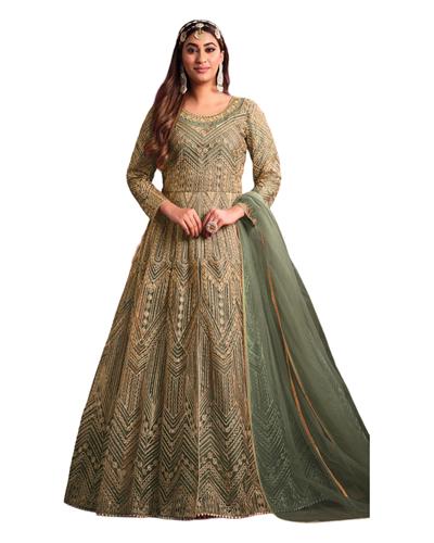 Gulaboo Present Dani 5601 Heavy Embroidery Anarkali Designer Suit