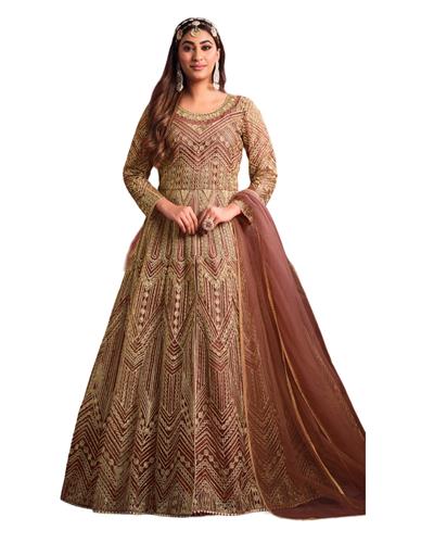 Gulaboo Present Dani 5601 Heavy Embroidery Anarkali Designer Suit