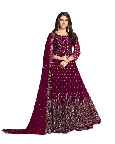 Gulaboo Present Dani 94001 Heavy Embroidery Designer Anarkali Suit