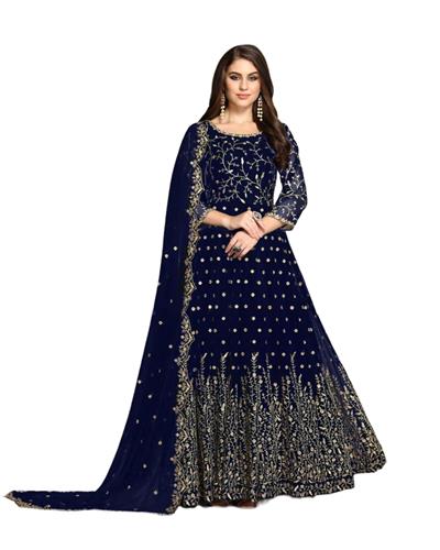 Gulaboo Present Dani 94001 Heavy Embroidery Designer Anarkali Suit
