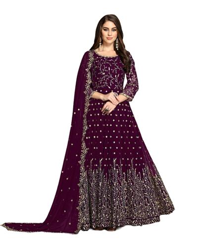 Gulaboo Present Dani 94001 Heavy Embroidery Designer Anarkali Suit
