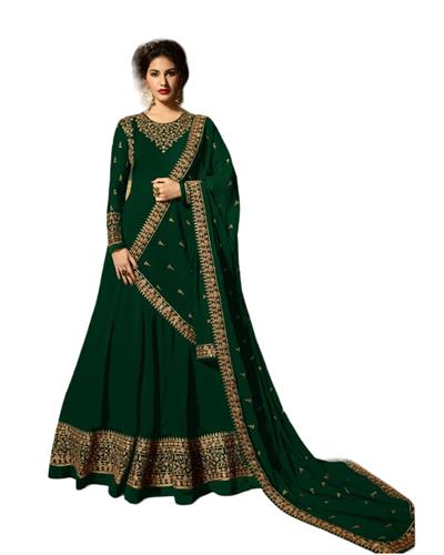 Gulaboo Present Glossy Simmer 9081 Anarkali Embroidery Designer Suit