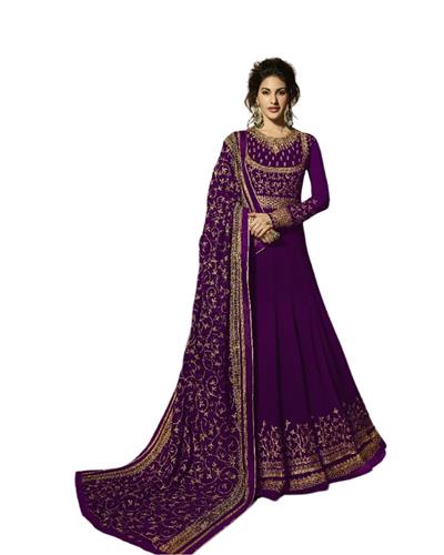 Gulaboo Present Glossy Simmer 9083 Anarkali Embroidery Designer Suit