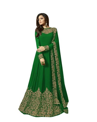 Gulaboo Present Lt 1701  Heavy Embroidery Designer Long Anarkali Suit