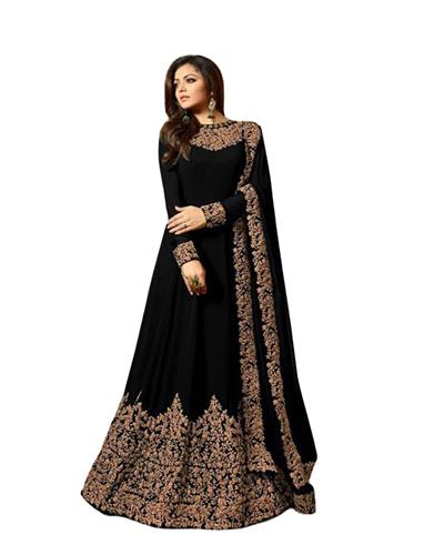 Gulaboo Present Lt 1701  Heavy Embroidery Designer Long Anarkali Suit