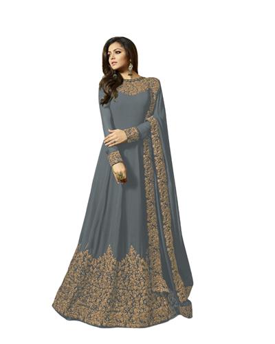 Gulaboo Present Lt 1701  Heavy Embroidery Designer Long Anarkali Suit