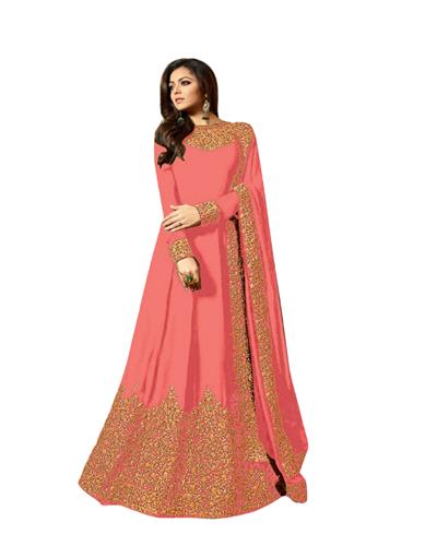 Gulaboo Present Lt 1701  Heavy Embroidery Designer Long Anarkali Suit