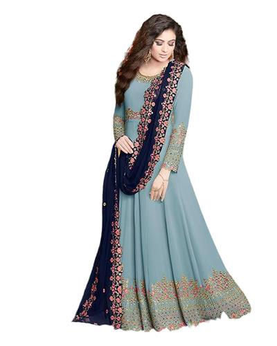 Gulaboo Present Razzi 20001 Heavy Embroidery Designer Long Anarkali Suit