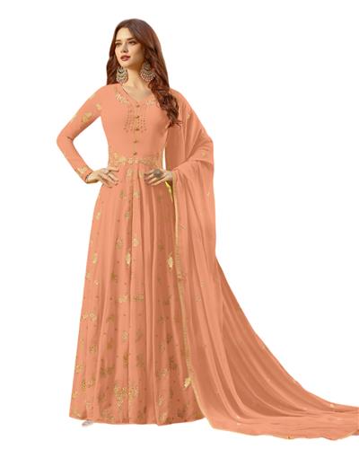 Gulaboo Present Razzi 20023 Heavy Embroidery Designer Long Anarkali Suit