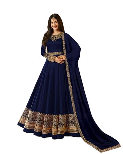 Gulaboo Present Simaar 3335  Heavy Embroidery Designer Long Anarkali Suit