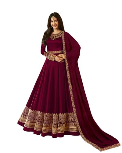 Gulaboo Present Simaar 3335  Heavy Embroidery Designer Long Anarkali Suit