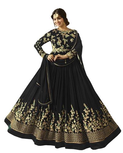 Gulaboo Present Simaar 9016  Heavy Embroidery Designer Long Anarkali Suit