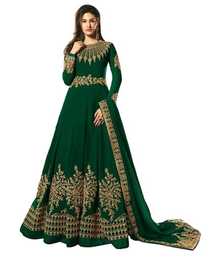 Gulaboo Present Simaar 9054  Heavy Embroidery Designer Long Anarkali Suit