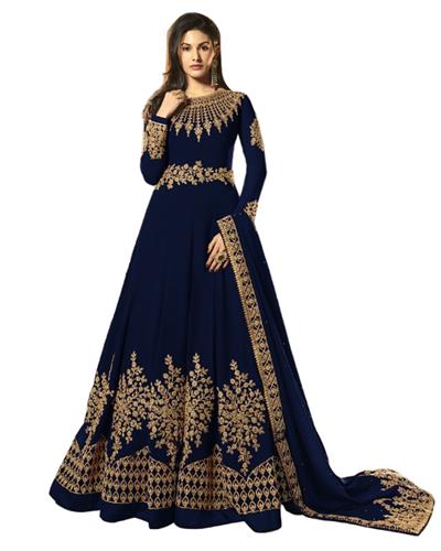 Gulaboo Present Simaar 9054  Heavy Embroidery Designer Long Anarkali Suit