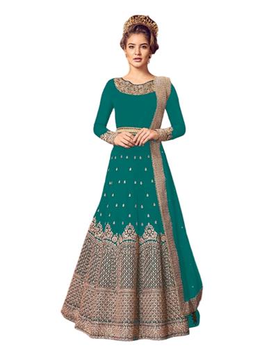 Gulaboo Present Swagat 5801 Heavy Embroidery Designer Long Anarkali Suit