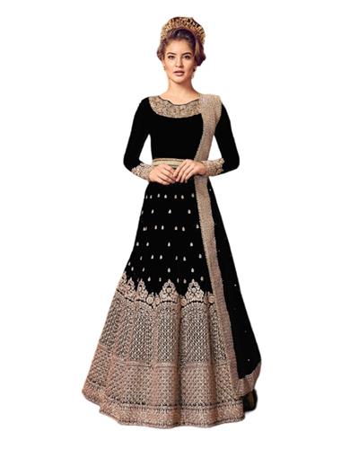 Gulaboo Present Swagat 5801 Heavy Embroidery Designer Long Anarkali Suit