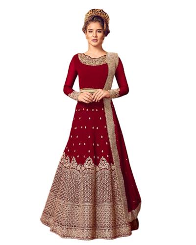 Gulaboo Present Swagat 5801  Heavy Embroidery Designer Long Anarkali Suit