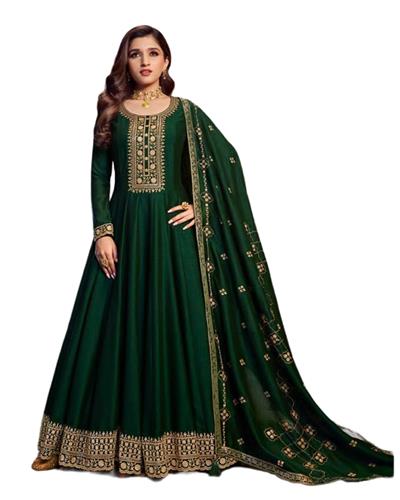 Gulaboo Present Vinay Kashish Apsara  Heavy Embroidery Designer Long Anarkali Suit