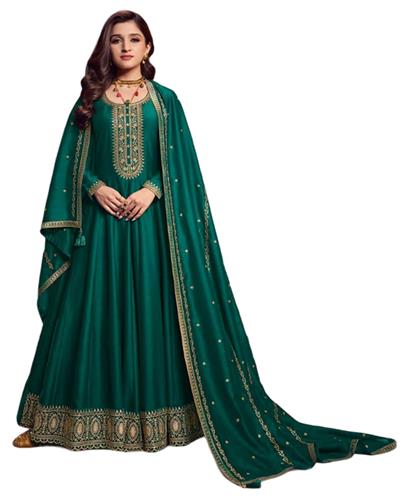 Gulaboo Present Vinay Kashish Apsara  Heavy Embroidery Designer Long Anarkali Suit