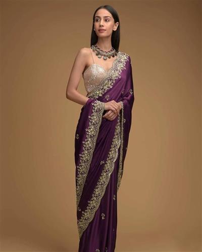 PURE SOFT BLACK RANGOLI SILK FABRIC ON BEAUTIFUL EMBROIDERY C-PALLU CODING, THREAD AND SEQUENCES WOR